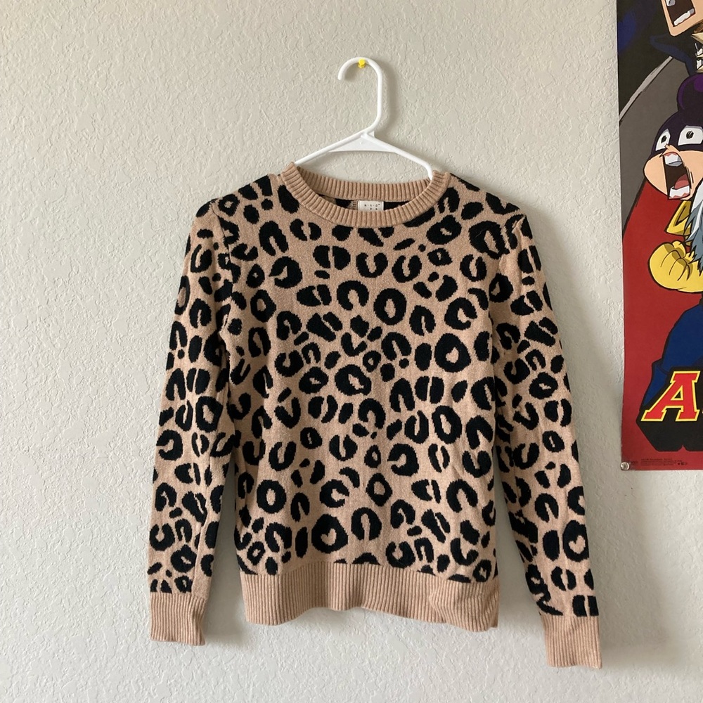 A NEW DAY: Leopard Print Long Sleeve